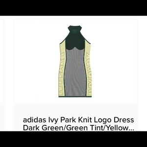Adidas Ivy Park Knit Logo Dress
